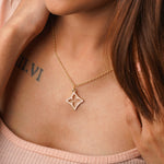 Kite Enamel Necklace CHOAL Pink