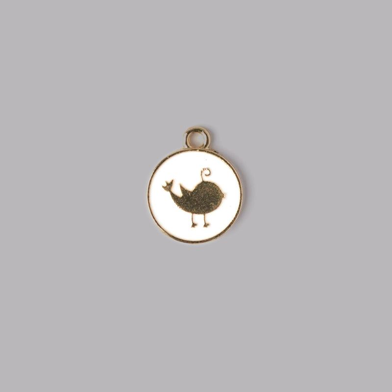 Little Birdie Enamel Necklace CHOAL