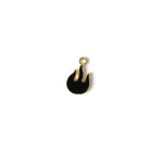 Flame Enamel Necklace CHOAL Black