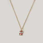 Owl Charm Necklace CHOAL