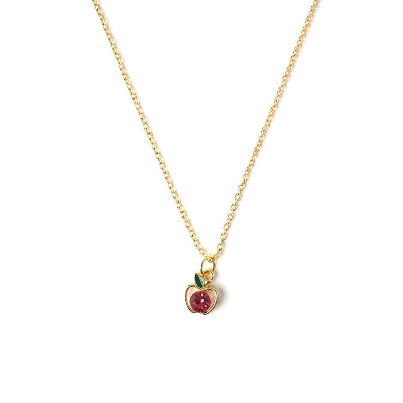 Crystal Apple Necklace CHOAL