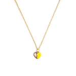 May Enamel Necklace CHOAL Yellow