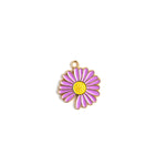 Dandelion Charm Necklace CHOAL Orchid