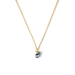 Peach Crystal Necklace CHOAL