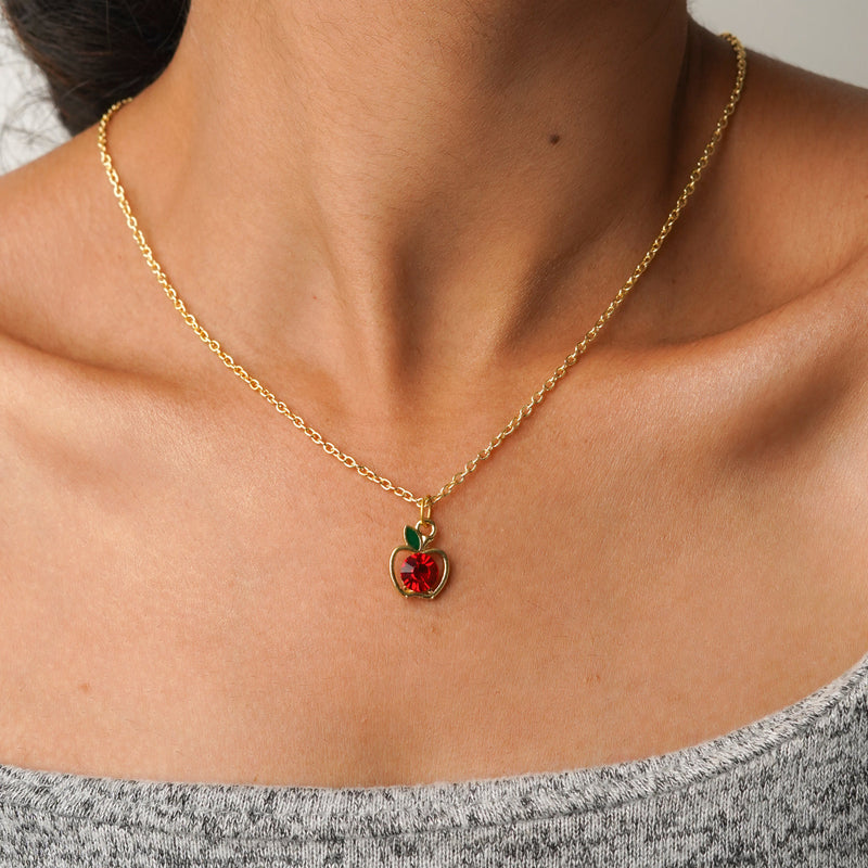 Crystal Apple Necklace CHOAL