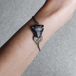Crystal Jaguar Bracelet