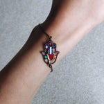 Crystal Hamsa Bracelet