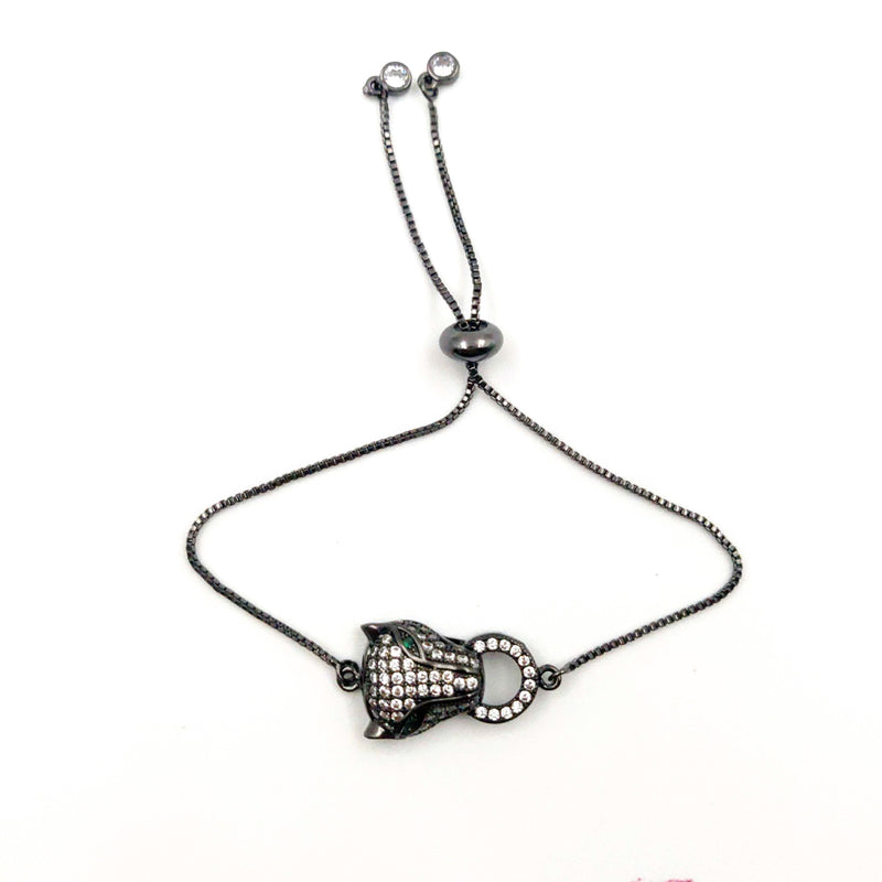 Crystal Jaguar Bracelet