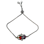 Crystal Hamsa Bracelet