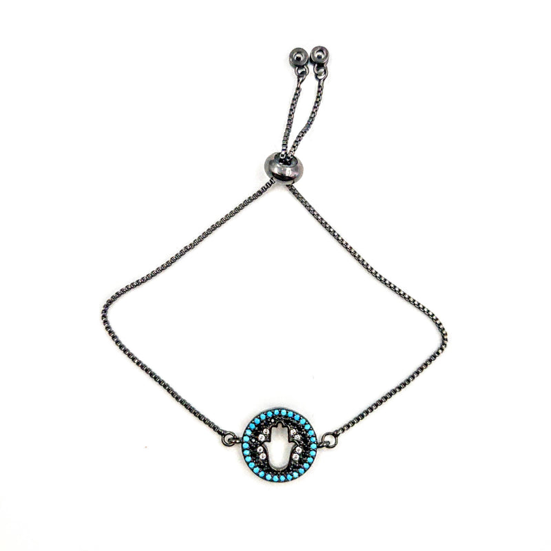 Turquoise Hamsa Bracelet
