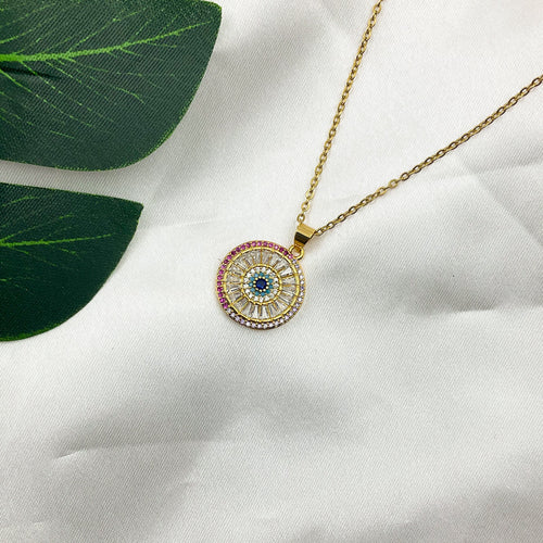 Sequence Evil Eye Necklace Necklaces CHOAL