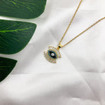 Gazing Evil Eye Necklace Necklaces CHOAL