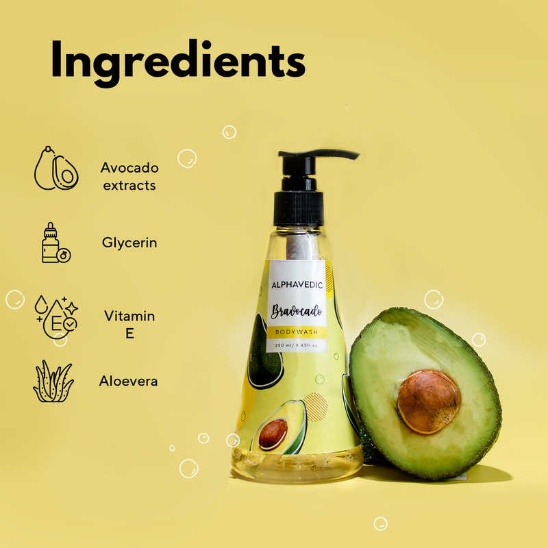 Bravocado Body Wash 250 ML