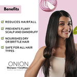 Onion Shampoo + Conditioner 300 ML