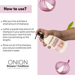 Onion Shampoo + Conditioner 300 ML