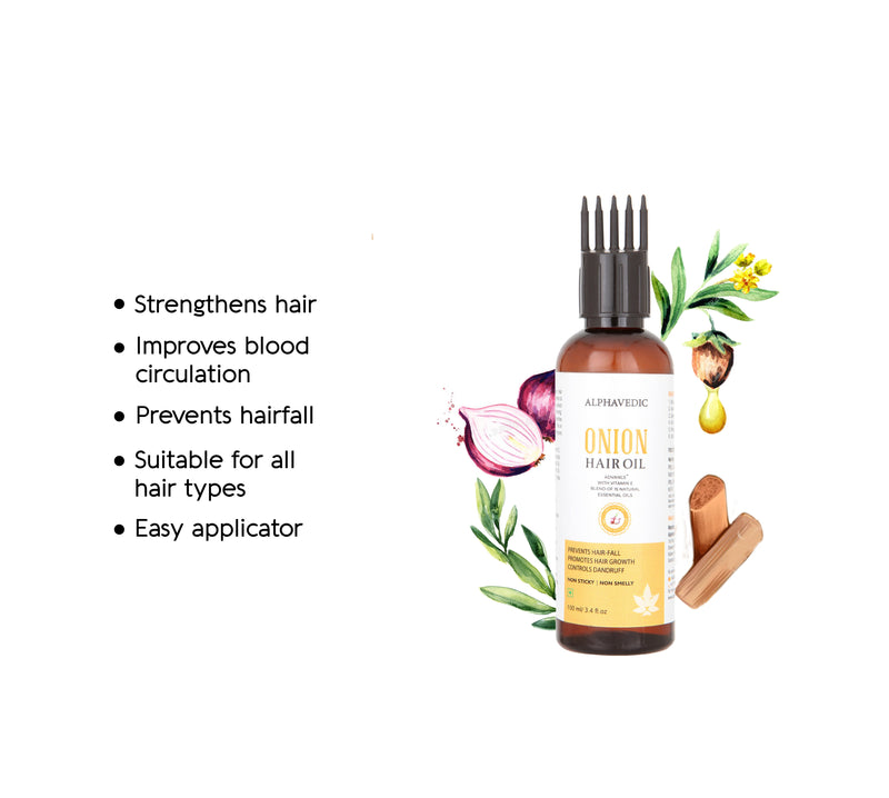 benefits of onion oil
