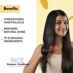 Rice shampoo+Conditioner 300 ML