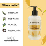 Rice shampoo+Conditioner 300 ML
