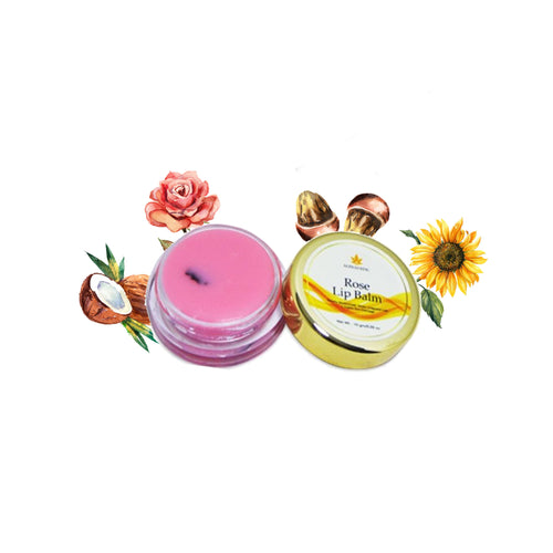 rose lip balm