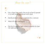 how to use scrub cream 