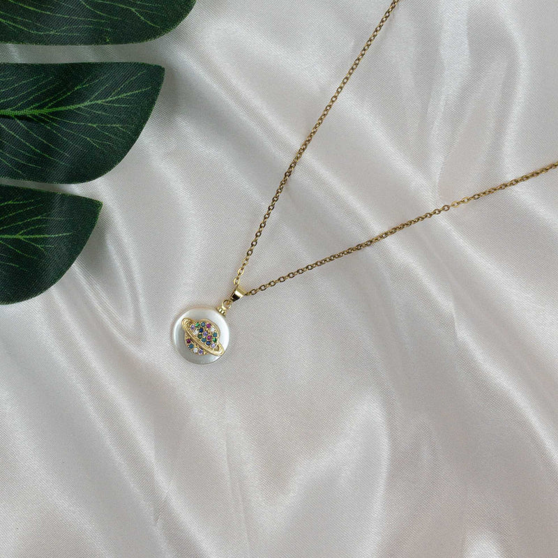 Universe Pearl Necklace Necklaces CHOAL