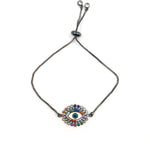 Crystal Evil Eye Bracelet